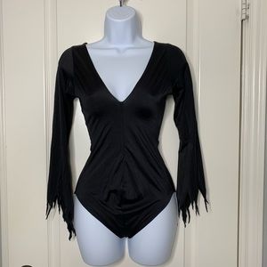 Black Spandex Bodysuit